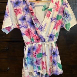 Floral romper